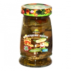 Vologodskie Ecoproduct Russian Assorted Mushrooms. 340gm.