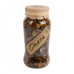 Russian Kedrovy Bor Marinated Mushrooms in Jar. 535gm.