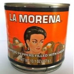 La Morena Mexican Jalapeño Peppers Filled with Cheese 380gm.