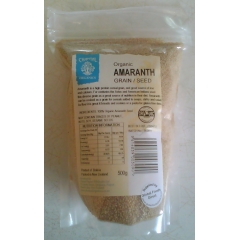 Chantal Organics Amaranth Grain/Seed. 500gm.  