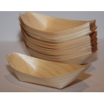 Disposable Bamboo Boats 140mm. x 75mm. x 50pce.