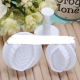 Leaf-Shaped Fondant Plunger Cutter Set