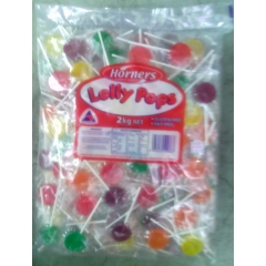 Horners Lollipops. 2kg. 200 lollipops