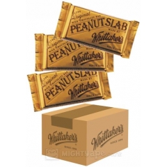 Peanut Slab Bulk Carton 50 - Whittaker's.