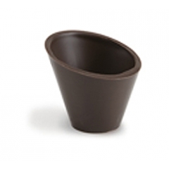 Dobla Pisa cups dark chocolate 49mm box 105