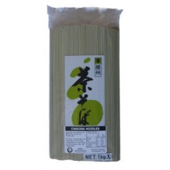 Japanese Green Tea Soba Noodles. 1kg.