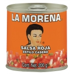 La Morena Salsa Roja. 210gm.