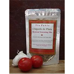 Tio Pablo Chipotle de Plata Seasoning. 50gm.  